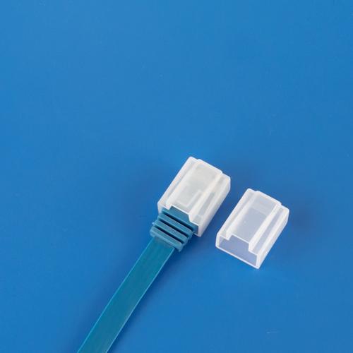 厂家直供pe材质通用网络线插头保护套rj45水晶头防尘盖